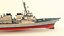 3D uss john paul jones model