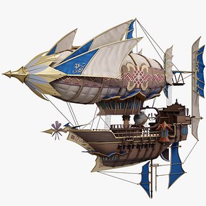 Fantasy Airship Royal PBR