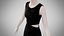 Vestido 31 Obsidian Bloom Velvet