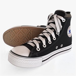 3d model converse accessories