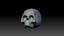 skull low poly