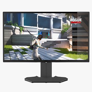 3D Dell 25 inch Gaming Monitor G2524H