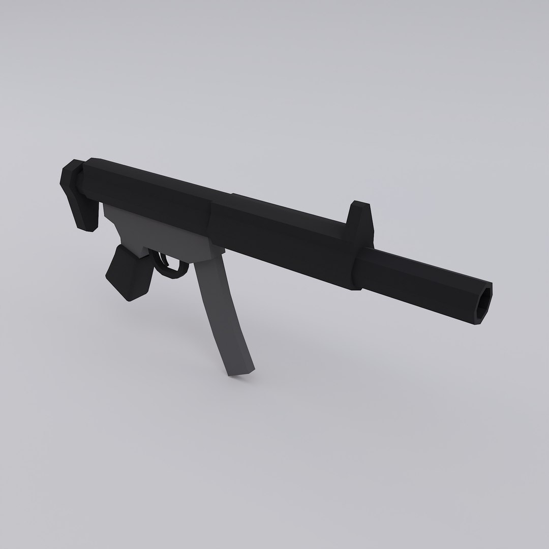 Heckler Koch MP5 Submachine Gun 3D Model - TurboSquid 1991919