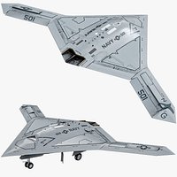 Northrop Grumman X-47B UCAS-D Drone PBR