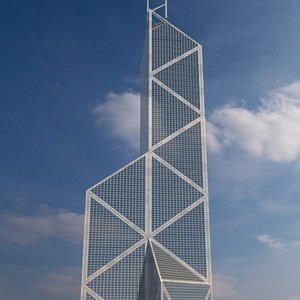 bank china building 3D model