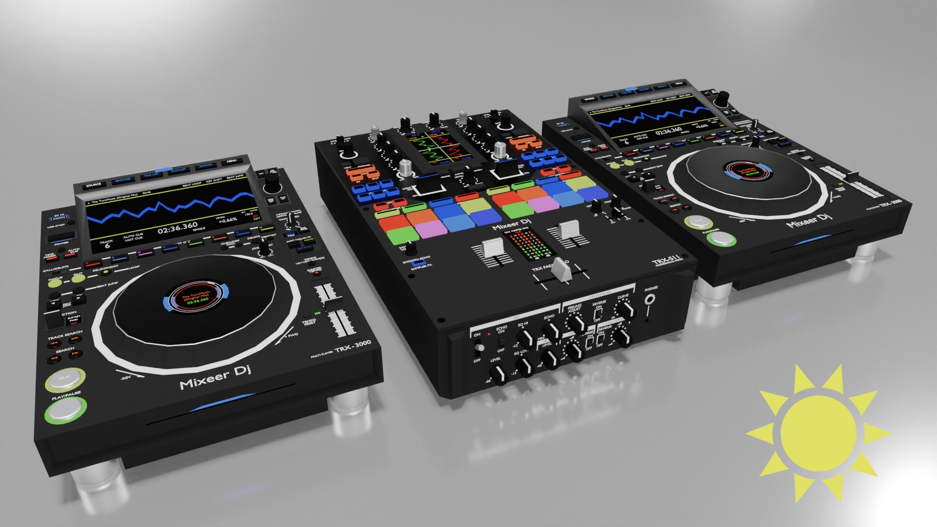 DJ Setup 2 3D https://p.turbosquid.com/ts-thumb/rt/fXwKiF/gO/screenshot12/png/1721132071/1920x1080/fit_q87/2622245e2943342d56fcd795247949a58efb8905/screenshot12.jpg