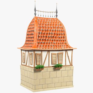 Stylized Old City House V1