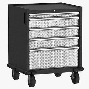 Storage System Type 02 Furniture 04 Clean and Dirty 3D