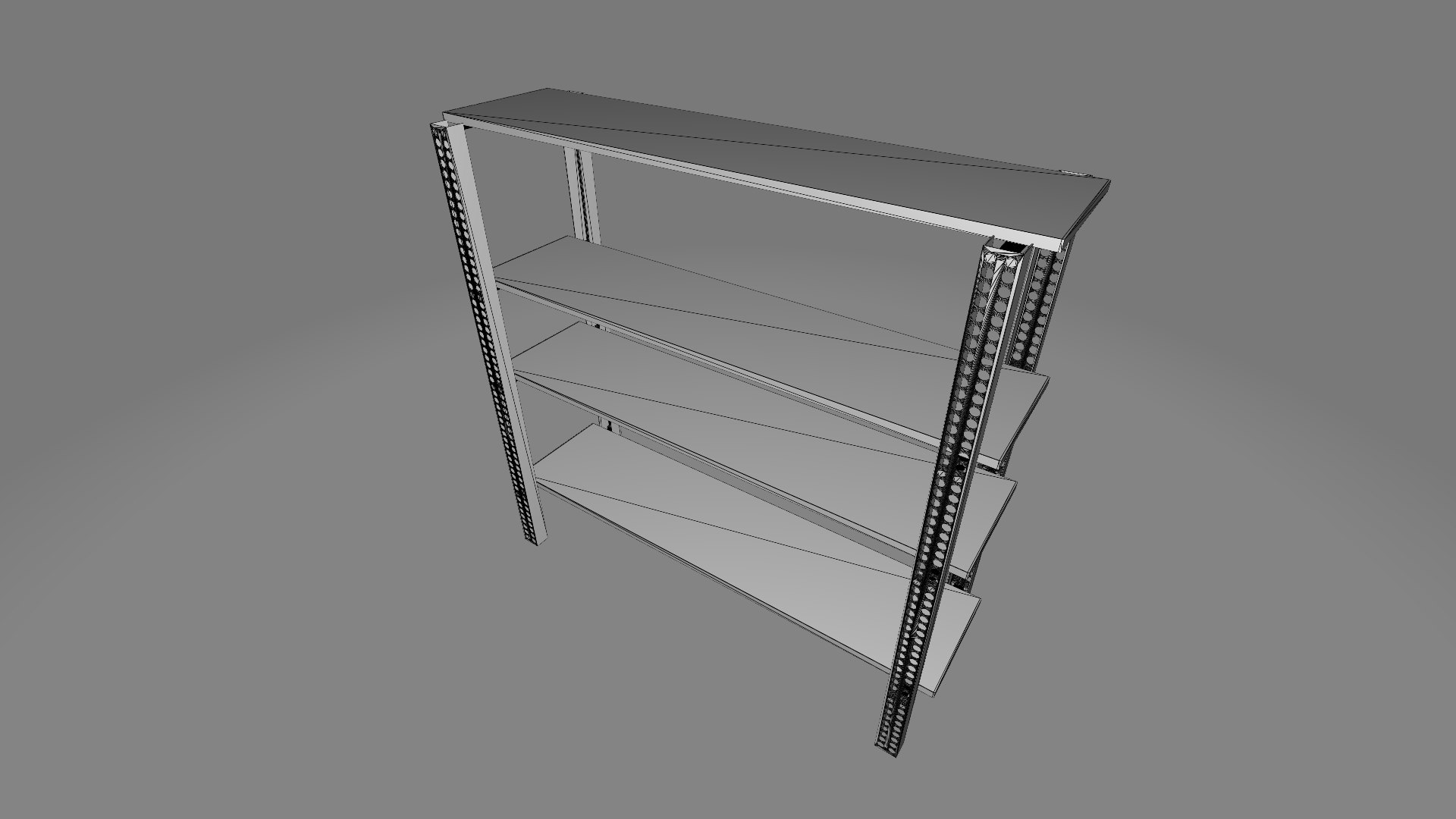 3D Model Warehouse Rack - TurboSquid 2294671