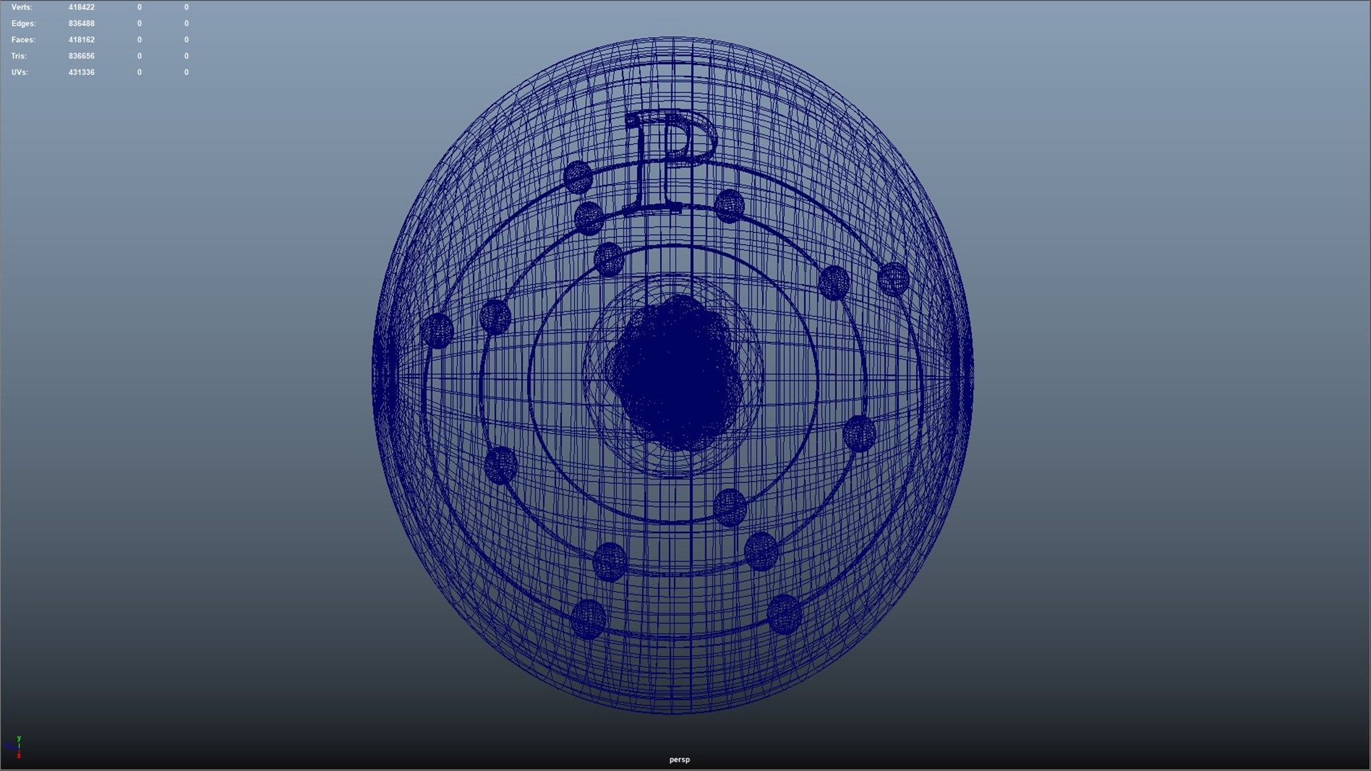 Phosphorus Atom 3D Model - TurboSquid 2132382