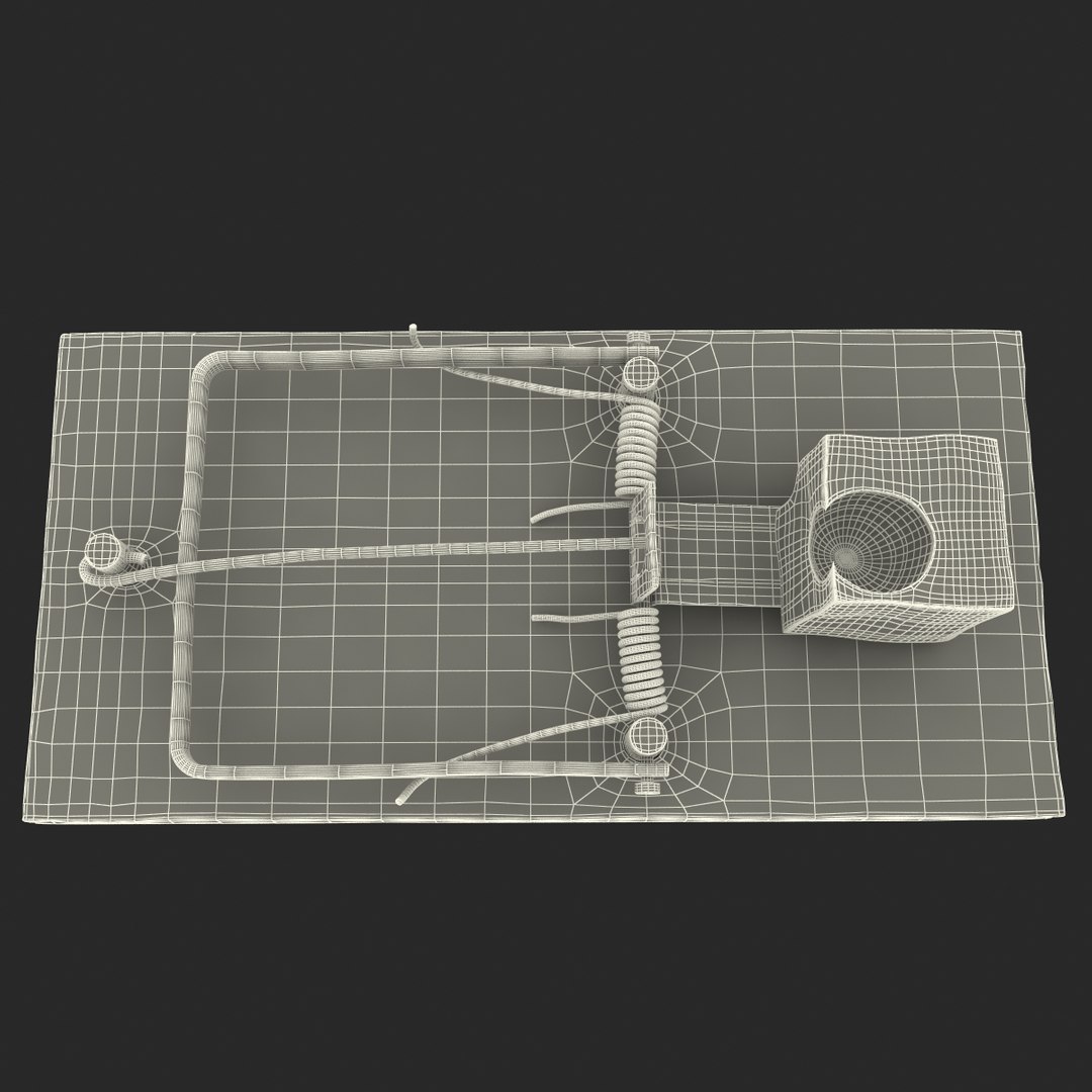 Mousetrap With Cheese 3D, Incl. set & bait - Envato Elements