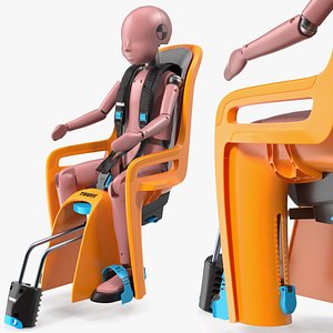 child crash test dummy 3D model
