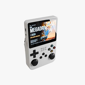 R36S Handheld Console white