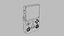 Console portable R36S blanche