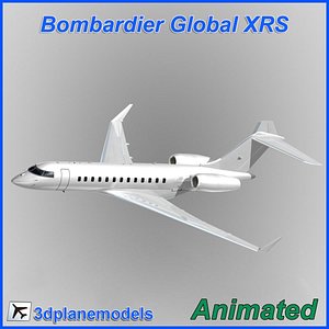 3d model bombardier global