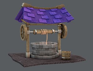 cartoon medieval 3D model