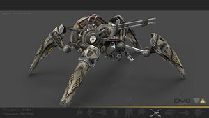 Drone v6 Spider SciFi