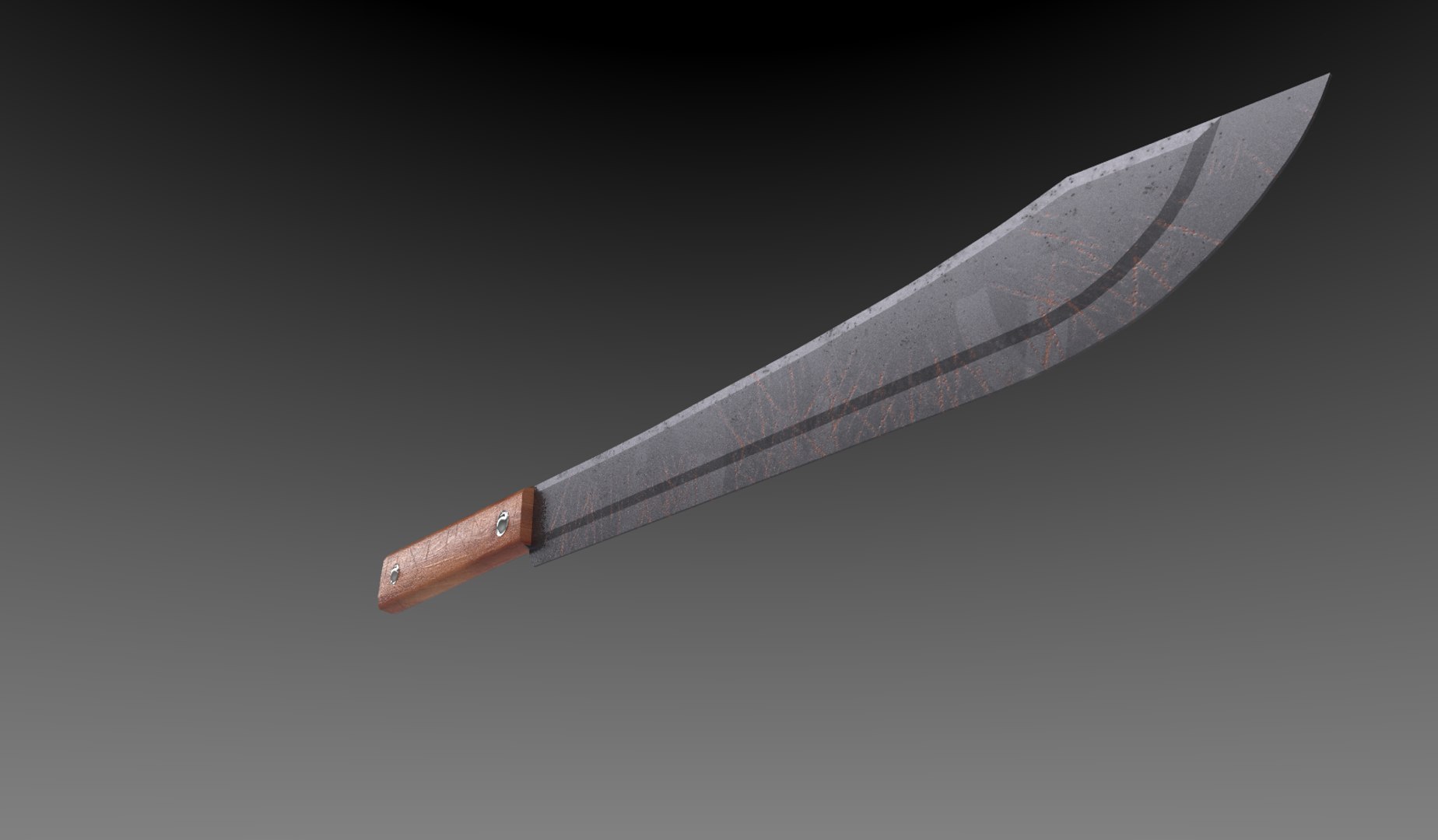 Free Used Machete 3D Model - TurboSquid 1192718