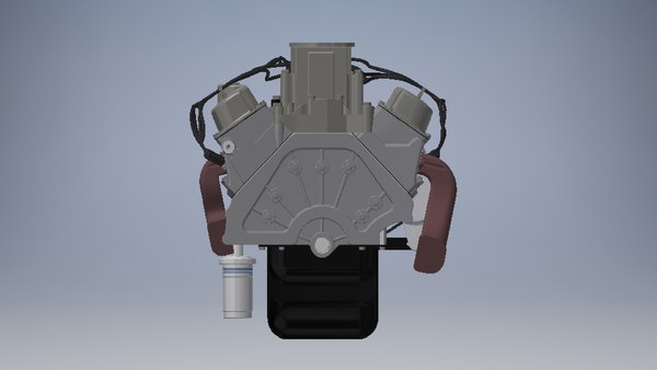 modelo 3d Conjunto de motor V8 modelo 3d - TurboSquid 2100200