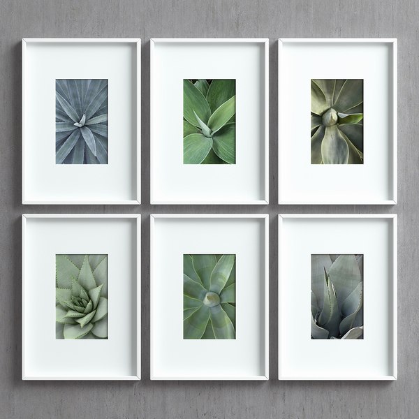 3D picture frames set 41 TurboSquid 1332392