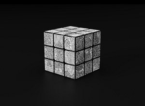 cube dbrand robot skin 3D