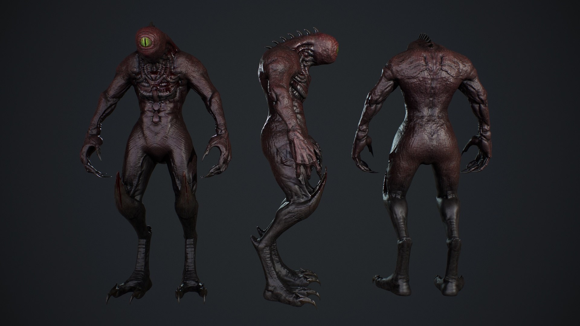 3D Monster-Mutant pack model https://p.turbosquid.com/ts-thumb/ru/WowlDY/HG/screenshot014/jpg/1637692628/1920x1080/fit_q87/455638670b7c49d77091abc7a11cba16f417f589/screenshot014.jpg