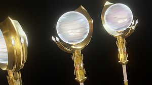 Magic Golden Staff