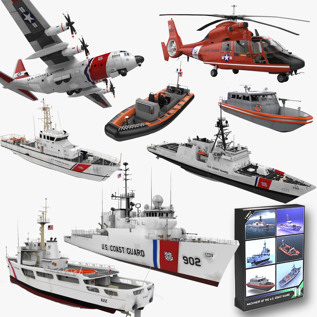 アメリカ沿岸警備隊IIの機械3Dモデル - TurboSquid 420901