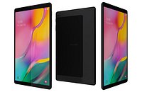 Samsung Galaxy Tab A 10 1 2019 Black Low Poly