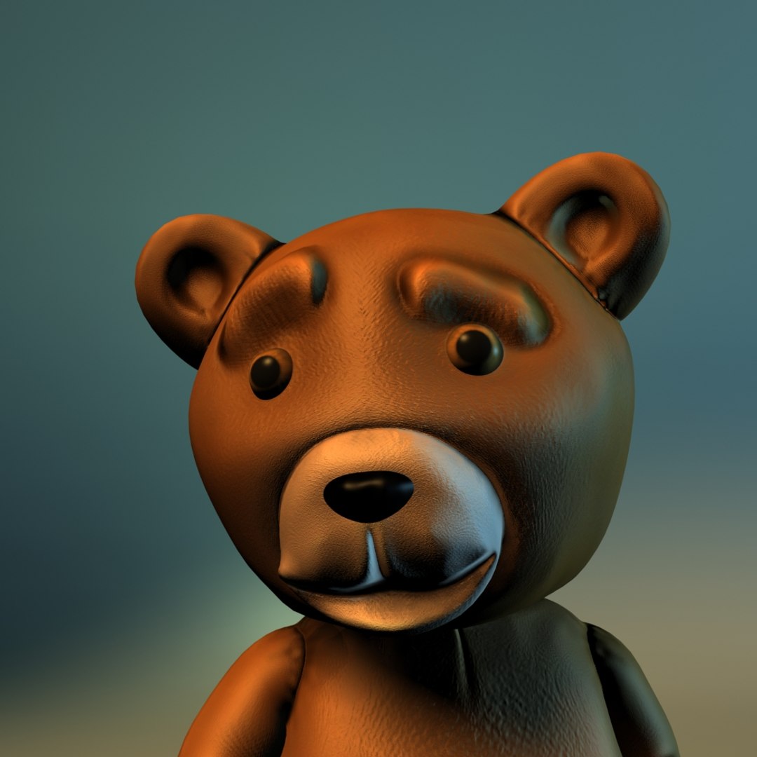 max teddy bear rigged