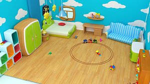 home interior scene model