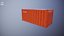 Intermodal Shipping Container 20-foot-long