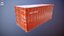 Intermodal Shipping Container 20-foot-long