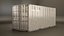 Intermodal Shipping Container 20-foot-long
