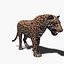 Jaguar réaliste (sans fourrure)