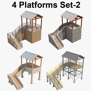 3D platform p model