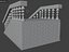 3D砖楼梯模型