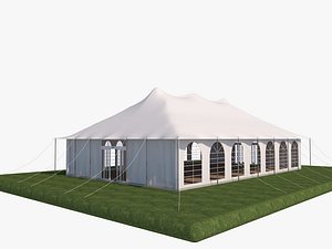 tent shelter 3D model