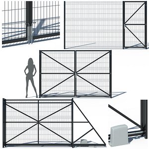 3D Metal Fence 3D H - 203