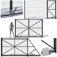 Metal Fence 3D H - 203