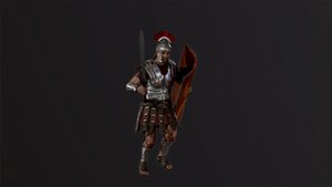 3D Roman Centurion