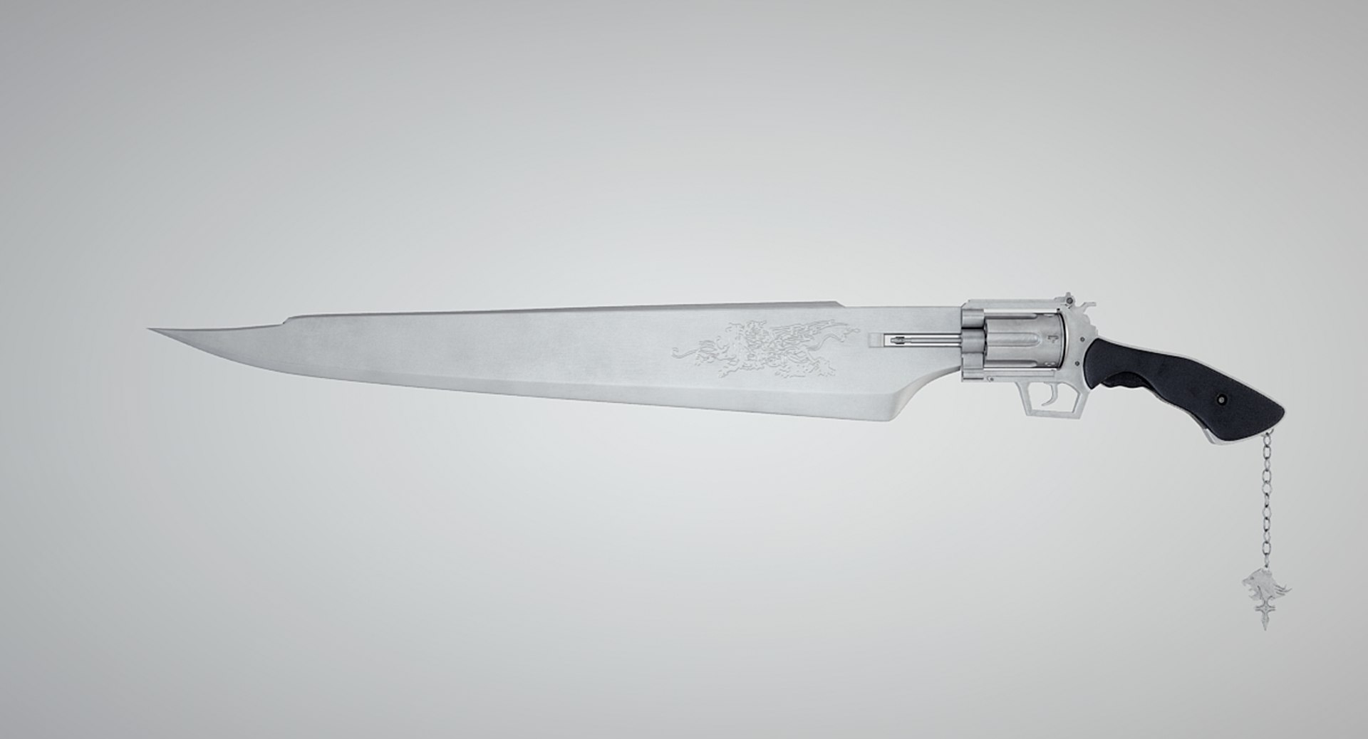 3d Model Gunblade Gun Blade
