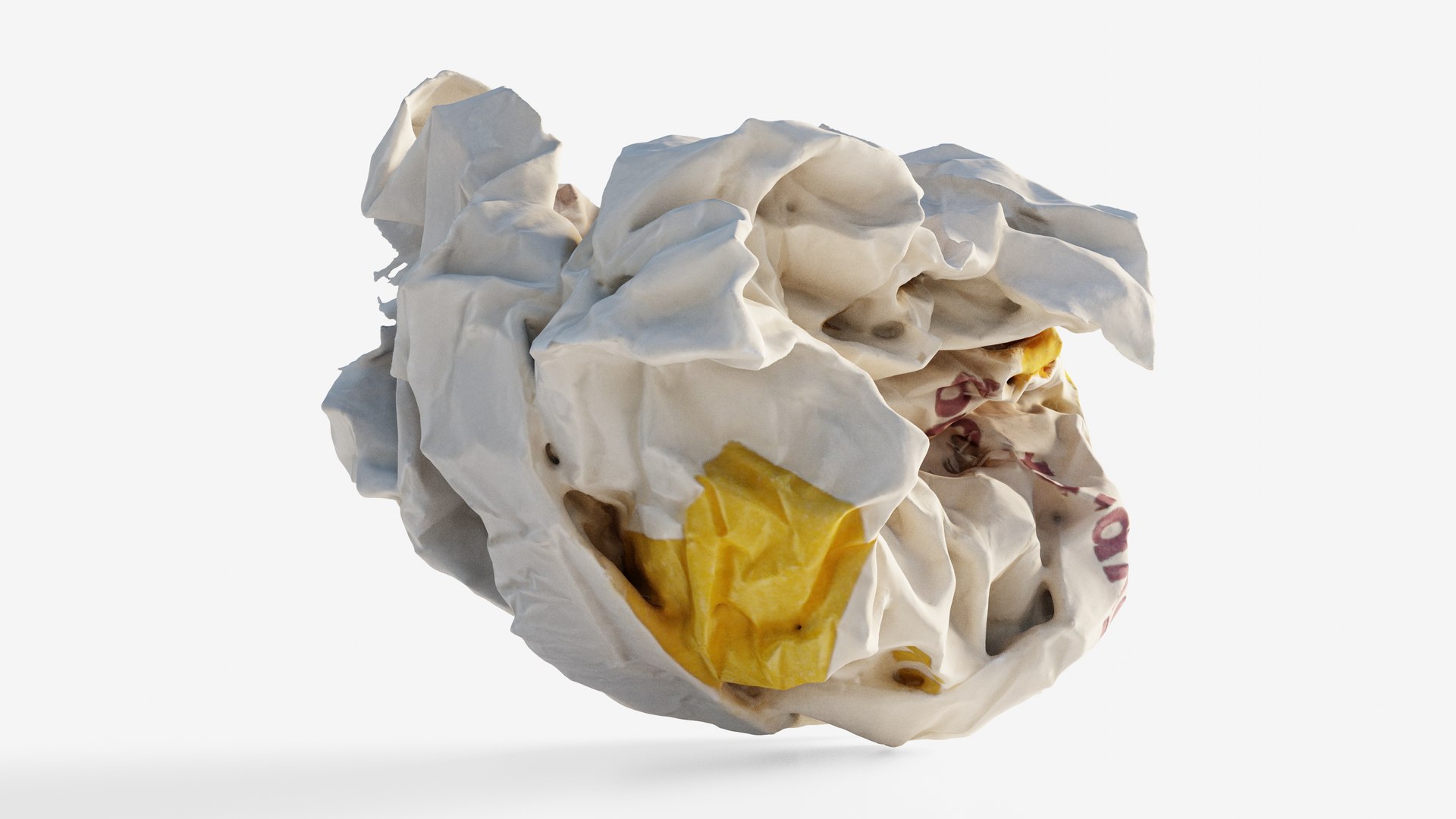 3D Scanned crumpled cheeseburger paper model https://p.turbosquid.com/ts-thumb/rv/7UF9zi/5O/view_010001/jpg/1739661349/1920x1080/fit_q87/6f16718baee96063f637410b433889c4963a690e/view_010001.jpg