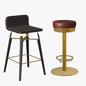 3D model Stool Chair V257