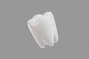 3D Teeth Cartoon model
