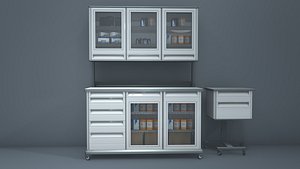medicine cabinet 3D model