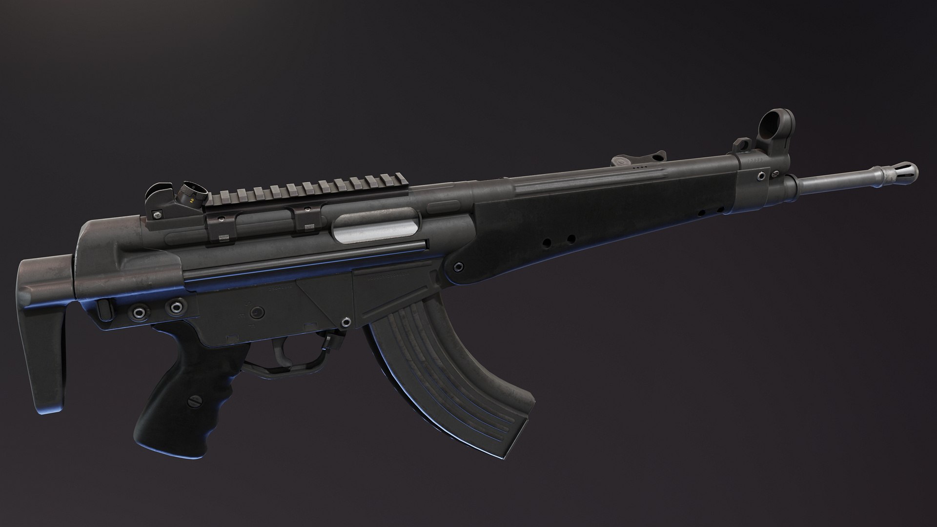 Rheinmetall RH4 Prototype 3D Model - TurboSquid 2365095