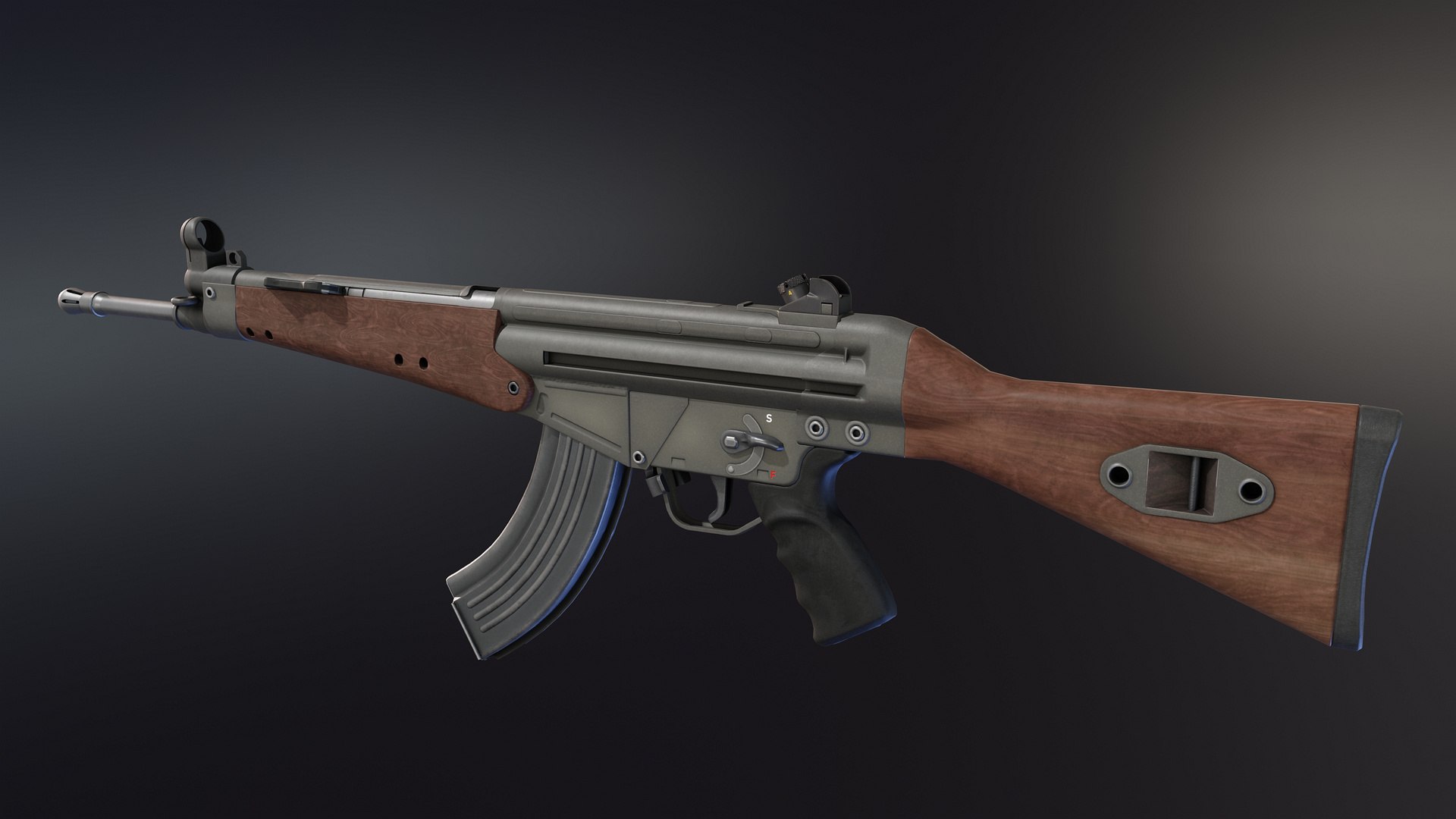 Rheinmetall RH4 Prototype 3D Model - TurboSquid 2365095