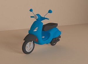 Motor Scooter Like Vespa
