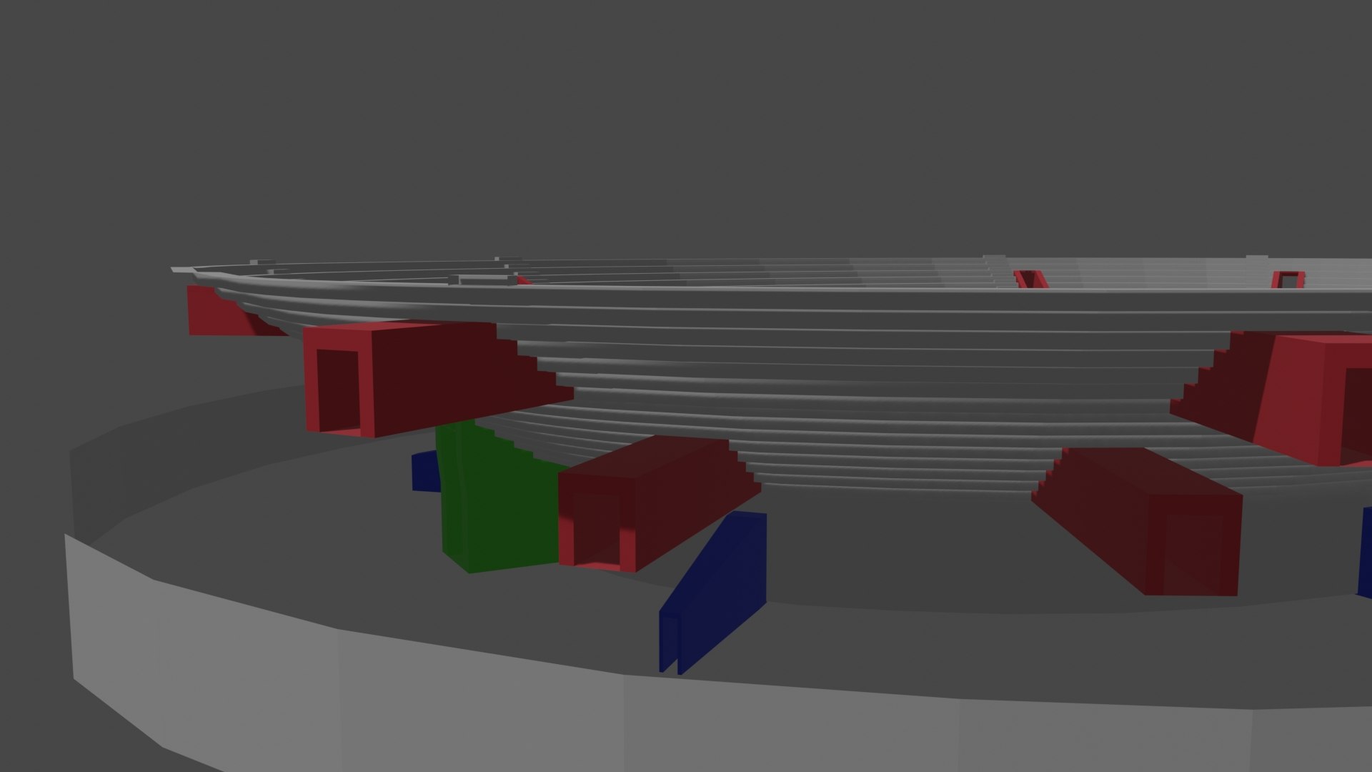 3D Model Roman Amphitheater - TurboSquid 2158382